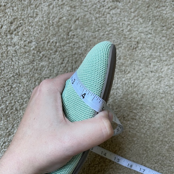 Rothy’s mint green ballet flats 8 1/2 (fit like an 8) - Picture 3 of 9